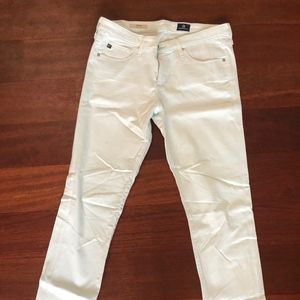 AG stilt cigarette leg pant in light blue NEW